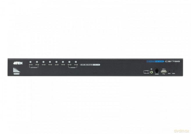Przełącznik KVM CS1798 8 portów USB HDMI/Audio
