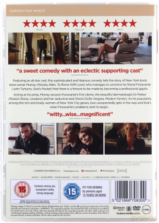 Fading Gigolo (Casanova Po Przejściach) [DVD]