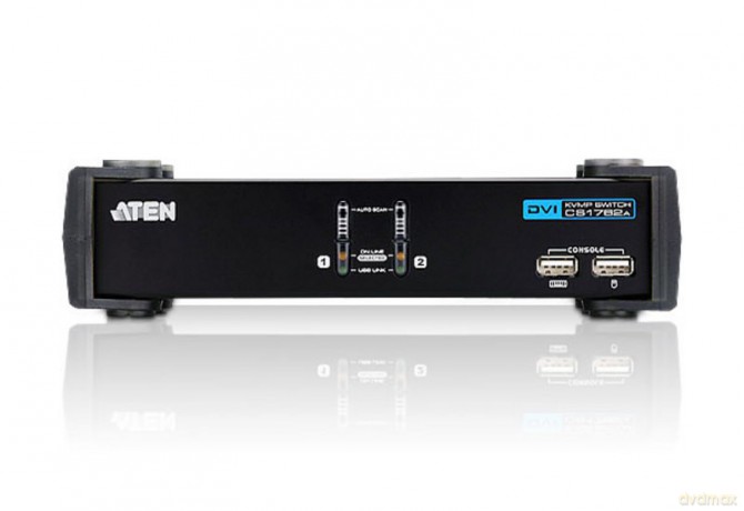 Przełącznik KVMP USB DVI/Audio CS-1762A