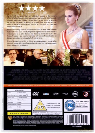 Grace Of Monaco (Grace Księżna Monako) [DVD]