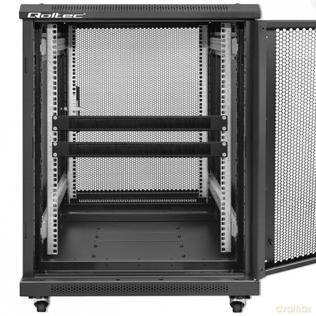 Przepust szczotkowy do szaf RACK 19" | 1U