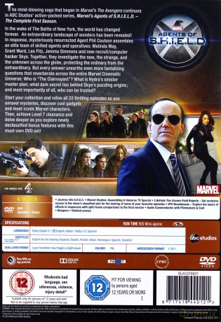 Marvel's Agents of S.H.I.E.L.D. Season 1 (Agenci T.A.R.C.Z.Y. Sezon 1) [6DVD]