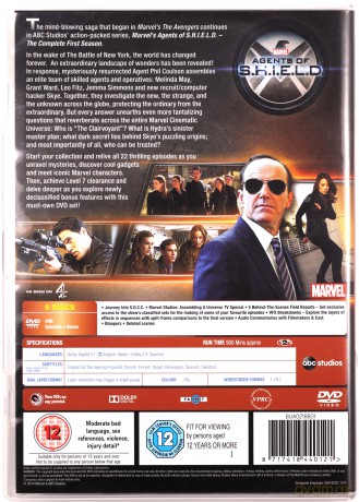 Marvel's Agents of S.H.I.E.L.D. Season 1 (Agenci T.A.R.C.Z.Y. Sezon 1) [6DVD]