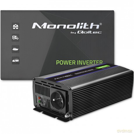 Przetwornica napięcia Monolith 2000 MS Wave | 12V na 230V | 1000/2000W | USB