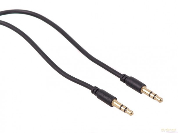 Przewód jack 3.5mm wtyk-wtyk 1.5m MCTV-815 Czarny