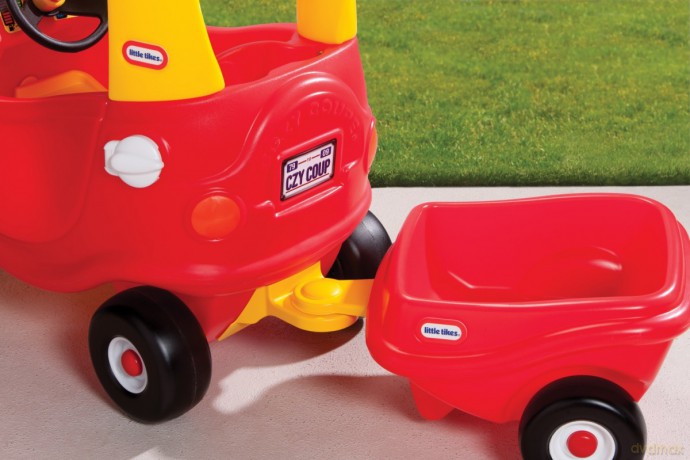 Przyczepka Cozy Coupe czerwona