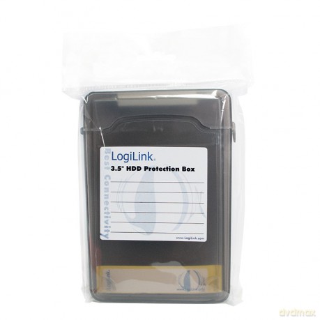 Pudełko ochronne do HDD 3.5 cala Czarne