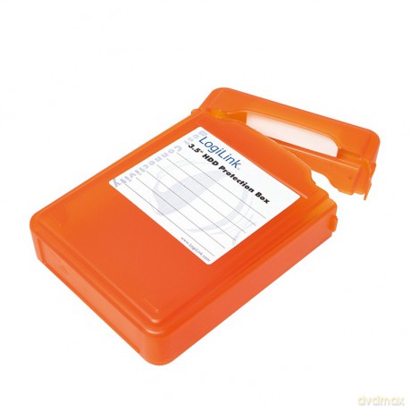 Pudełko ochronne do HDD 3.5 cala Pomarańczowe