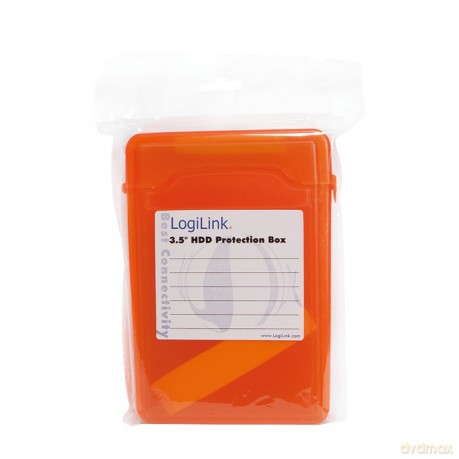 Pudełko ochronne do HDD 3.5 cala Pomarańczowe