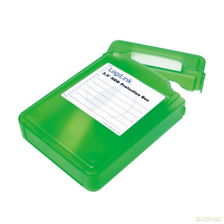 Pudełko ochronne do HDD 3.5 cala Zielone