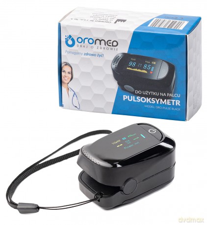 Pulsoksymetr ORO-Pulse Czarny