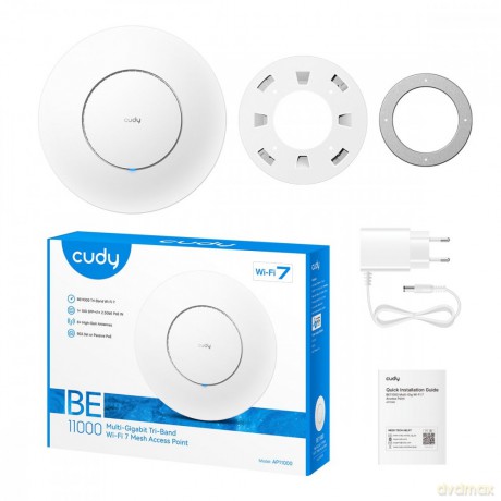 Punkt dostępowy BE11000 Tri-Band Wi-Fi 7 2.5G z 10G SFP+