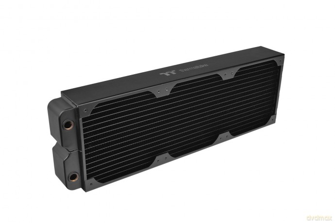 Radiator Pacific CL360 (360mm, 5x G 1/4, miedź) czarny