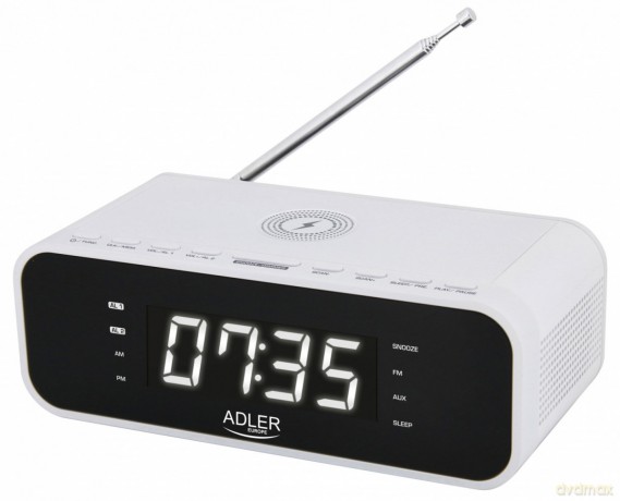 Radiobudzik AD 1192B biały
