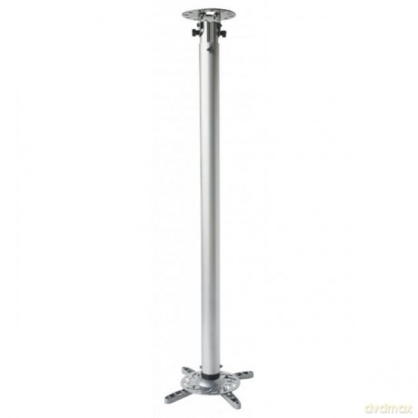 Ramię do projektora 110 -190cm sufitowe, 15kg, srebrne