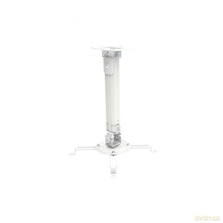 Ramię sufitowe do projektora 38-58cm, 13,5kg, srebrny
