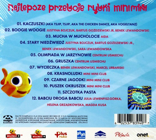 Najlepsze Przeboje Rybki Mini Mini [CD]