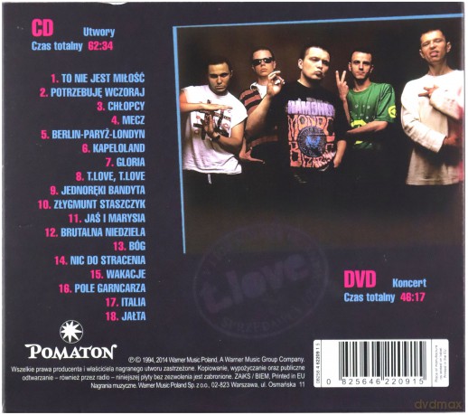 T.Love: Prymityw 2014 [CD]+[DVD]