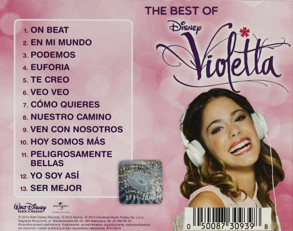 Violetta: The Best Of (Disney) [CD]