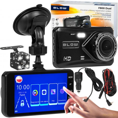 Rejestrator video BLACKBOX DVR F800BLOW