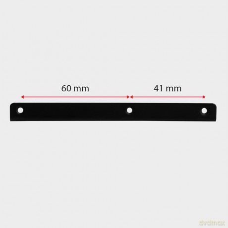 RHD-125B Ramka metalowa do montażu 1x 2.5" HDD w pozycji 3.5" Czarna