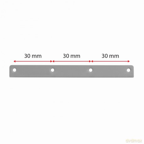 RHD-125S Ramka metalowa do montażu 1x 2.5" HDD w pozycji 3.5", szary