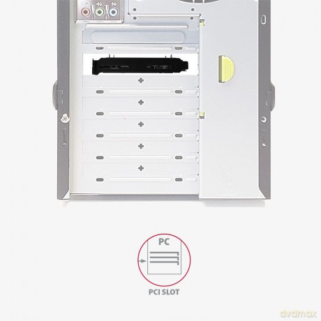 RHD-P25 Ramka metalowa do montażu 2x 2.5" HDD w pozycji 3.5" lub pozycji PCI Czarna