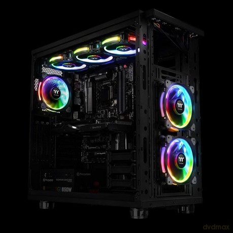 Riing 12 RGB Plus TT Premium Edition 5 Pack (5x120mm, 500-1500 RPM)
