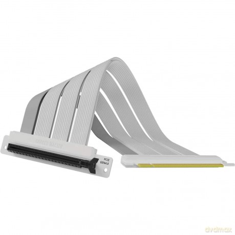 Riser PCI 4.0 x16 na taśmie 300mm biały