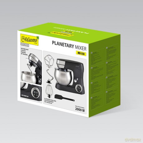 Robot planetarny z misą 5l, 2000W MR-558
