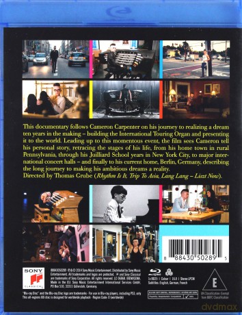 Cameron Carpenter: The Sound of my Life [Blu-Ray]