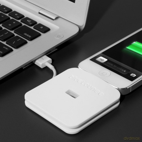 Rolio adapter kabla Lightning, ładowarka ścienna biała