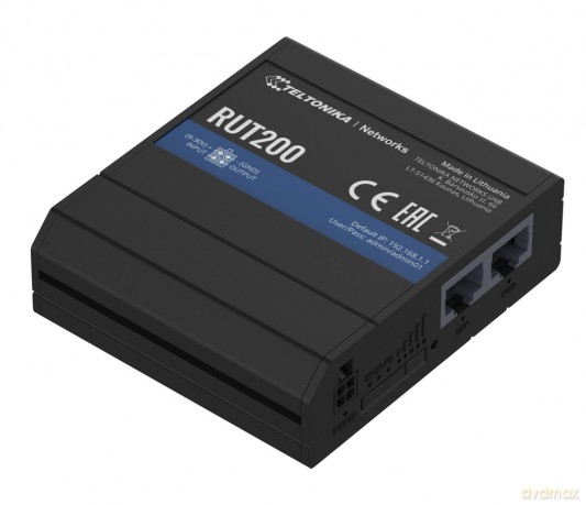 Router 4G/LTE RUT200 (Cat 4), 3G, 2G, WIFI, Ethernet