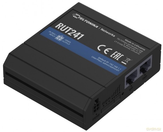 Router LTE RUT241 (Cat 4), 4G, WiFi, Ethernet
