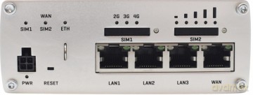 router LTE RUTX09 (Cat 6), 4xGbE, GNSS, Ethernet