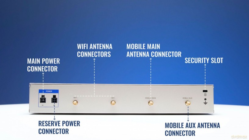 router LTE RUTX09 (Cat 6), 4xGbE, GNSS, Ethernet