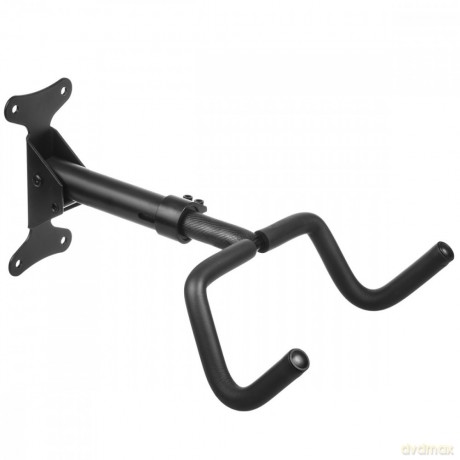 Rowerowy uchwyt ścienny poziomy stal max. obciążenie 30kg Maclean MC-431