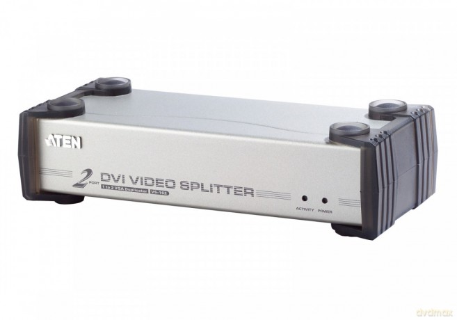 Rozdzielacz 2-port DVI/Audio Splitter