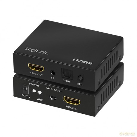 Rozdzielacz audio 2CH/ 5.1CH, 4K/60Hz