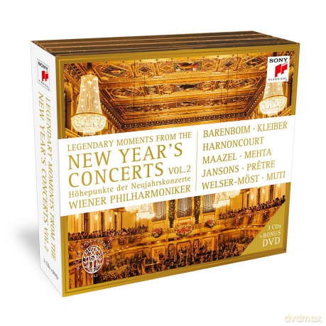 Legendary Moments from the New Year's Concerts, Vol. 2 [BOX] [4CD]