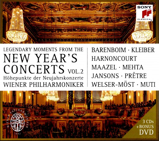 Legendary Moments from the New Year's Concerts, Vol. 2 [BOX] [4CD]