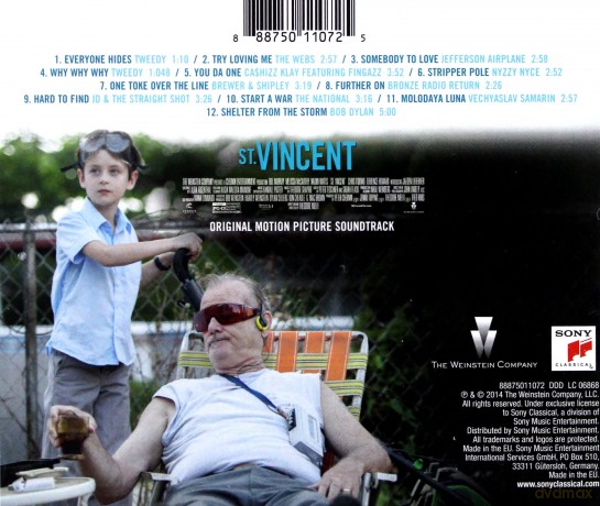 St. Vincent Soundtrack (Mów mi Vincent) [CD]