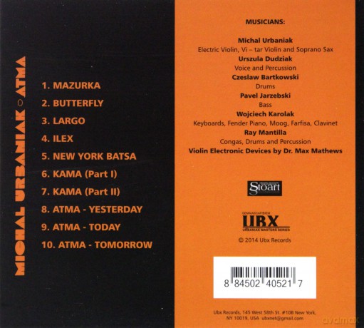 Michał Urbaniak: Atma (Limited Edition) [CD]