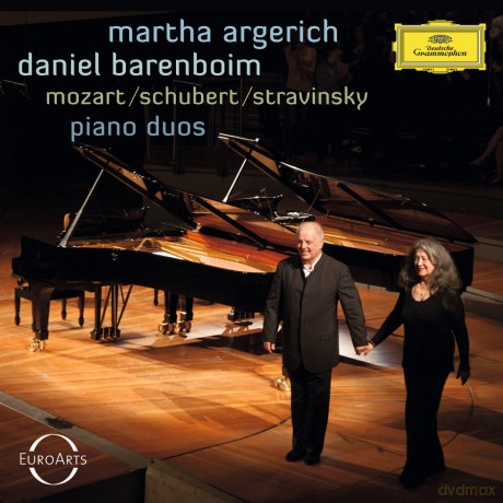 Martha Argerich/ Daniel Bareboim: Piano Duos (Mozart/ Schubert/ Stravinsky) [CD]