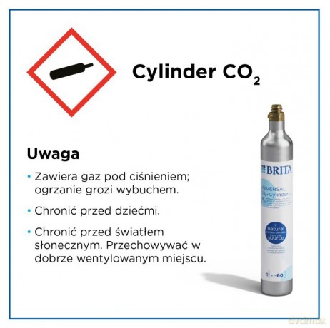 Saturator sodaTRIO biały