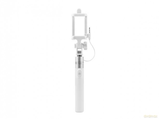 Selfie stick Monopod przewodowy SF-20W Biały