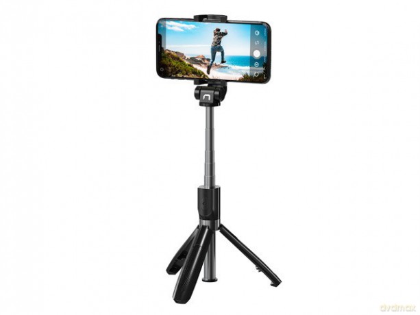 Selfie stick tripod bezprzewodowy Alvito BT 4.0 Czarny