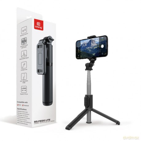 SelfieGo Kompaktowy selfie stick Bluetooth tripod (20-101cm)