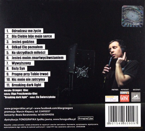 Grzegorz Kloc: Na skrzydłach miłości [CD]