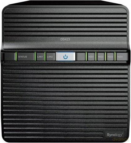 Serwer DS423 4x0HDD 2GB Realtek RTD1619B 2xRJ45 USB3.2.1 2Y